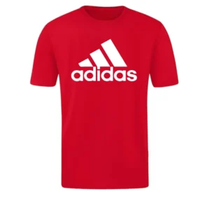 T-SHIRT 100% ΒΑΜΒΑΚΙ ΜΕ LOGO - ΚΟΚΚΙΝΟ - ΓΡΑΜΜΕΣ ΜΕΓΑΛΟ