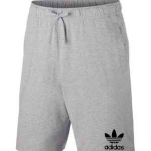 ΣΟΡΤΣ 100% ΒΑΜΒΑΚΙ ΜΕ LOGO - ΓΚΡΙ - ΤΡΙΦΥΛΛΙ ΜΙΚΡΟ