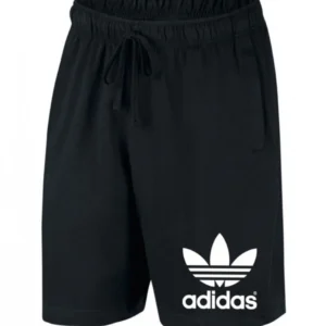 ΣΟΡΤΣ 100% ΒΑΜΒΑΚΙ ΜΕ LOGO - ΜΑΥΡΟ - ΤΡΙΦΥΛΛΙ ΜΕΓΑΛΟ