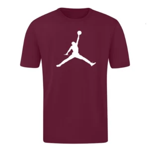 T-SHIRT 100% ΒΑΜΒΑΚΙ ΜΕ LOGO - ΜΠΟΡΝΤΟ - ΤΖΟΡΝΤΑΝ ΜΕΓΑΛΟ