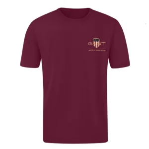 T-SHIRT 100% ΒΑΜΒΑΚΙ ΜΕ LOGO - ΜΠΟΡΝΤΟ - GANT ΜΙΚΡΟ