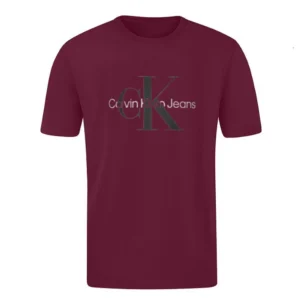 ΚΟΝΤΟΜΑΝΙΚΗ ΜΠΛΟΥΖΑ ΑΠΟ 100% ΒΑΜΒΑΚΙ ΜΕ ΜΑΥΡΟ LOGO - ΜΠΟΡΝΤΟ - CK