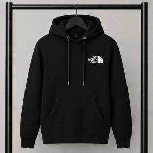 Μαύρο φούτερ με κουκούλα The North Face με Logo