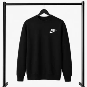 Μαύρο Φούτερ Λαιμοκοψη Nike