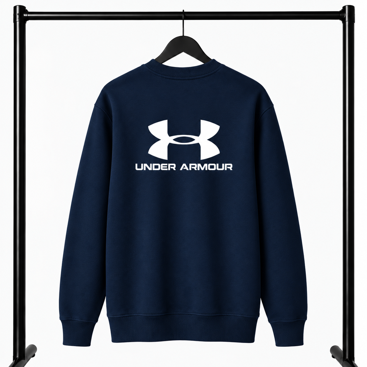 Μπλε Σκούρο Φούτερ Λαιμοκοψη Under Armour