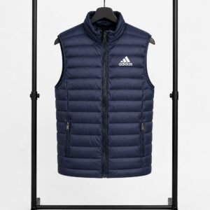 Αμάνικο Μπουφάν Puffer Adidas – Navy Blue
