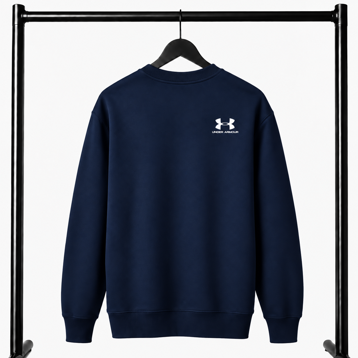 Μπλε Σκούρο Φούτερ Λαιμοκοψη Under Armour