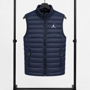 Αμάνικο Μπουφάν Puffer Jordan – Navy Blue