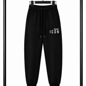 Μαύρο Παντελόνι Φόρμας Dsquared2 Icon