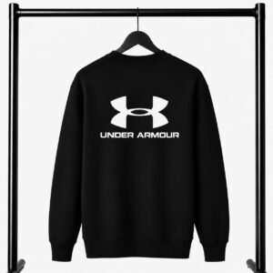 Μαύρο Φούτερ Λαιμοκοψη Under Armour