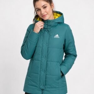 Γυναικείο Καπιτονέ Μπουφάν adidas με Κουκούλα